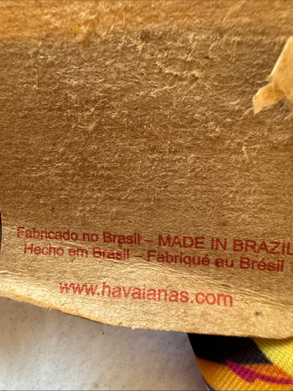NWT Havaianas Tropical Bow Flip Flops Pink Brazil Sandals US 7/8 - Picture 7 of 7